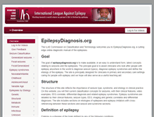 Tablet Screenshot of epilepsydiagnosis.org